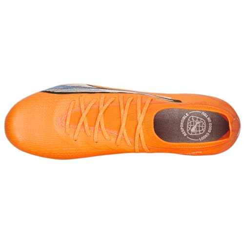 PUMA Men's Ultra Ultimate FG/AG Soccer Shoes (us_Footwear_Size_System, Adult, Men, Numeric, Medium, Numeric_12) Orange