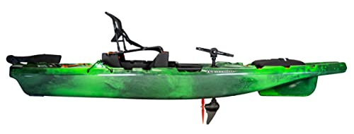 Perception Showdown Sit on Top Pedal Drive Fishing Kayak - Fold Away Lawn Chair Seat
