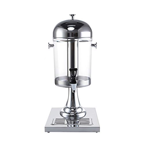 Juice Dispenser Beverage Dispenser, Clear Glass Drinks Dispenser Beer Water Juice Cold Beverages Cocktails Punch Water Chi...
