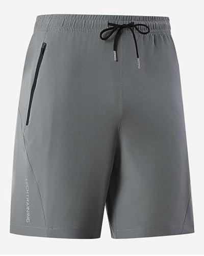 Men's Athletic Shorts Outdoor Hiking Stretch Breathable with Zipper Pockets