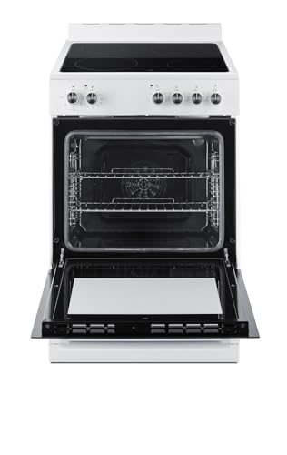 Summit 24” Electric Smooth Top Range, Large 2.44 cu.ft. oven. ADA Compliant, White- REXT24W