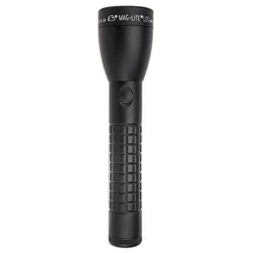 Maglite ML50LX 2-Cell C LED Flashlight, Adjustable Beam, Water-Resistant, Multiple Light Modes, Long Runtime, Tactical-Style Grip ? Black