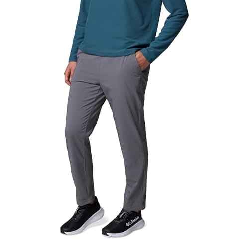 Columbia Womens All Seasons Slim Pull-On Pant, City Grey, Medium x S