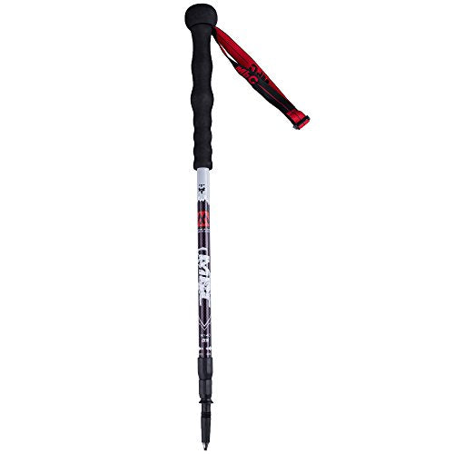 MBC CollapsibleTrekking Pole Carbon Fiber Hiking Walking Stick Professional Photography Monopod Stand for Camera and Camco...