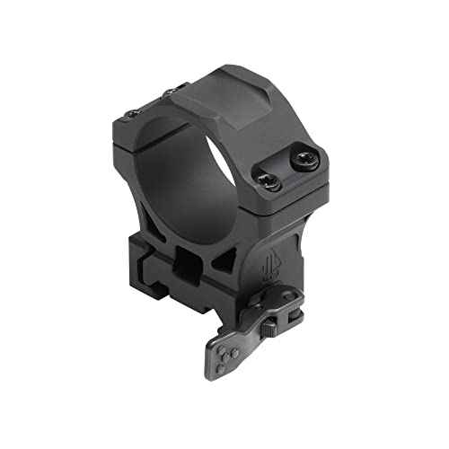 UTG ACCU-SYNC QR 30mm Med. Profile Scope Rings, Picatinny, Black
