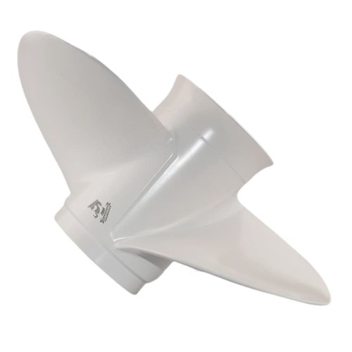 Boatman OEM Prop 12 1/4x9 Fit Yamaha Outboard Motor T25/F30/F40/F50/40HP/48hp/50hp/60hp/F60 G Series 13 Tooth Spline Aluminum 3 Blades Propeller 663-45956-01-EL