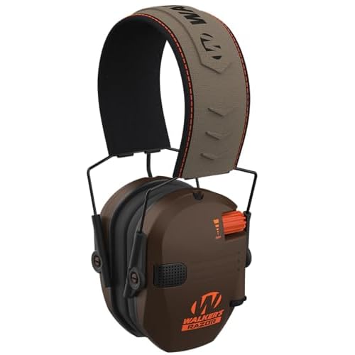 Walker's Razor Slim Ultra Low Profile Compact Design Adjustable Range Shooting Hunting Hearing Protection Electronic Earmuffs