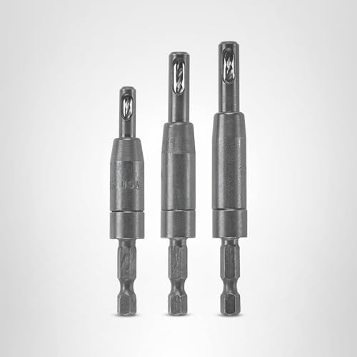Bosch CC2430 Clic-Change 1/4 in. Self-Centering Drill Bit Assortment (3-Piece)