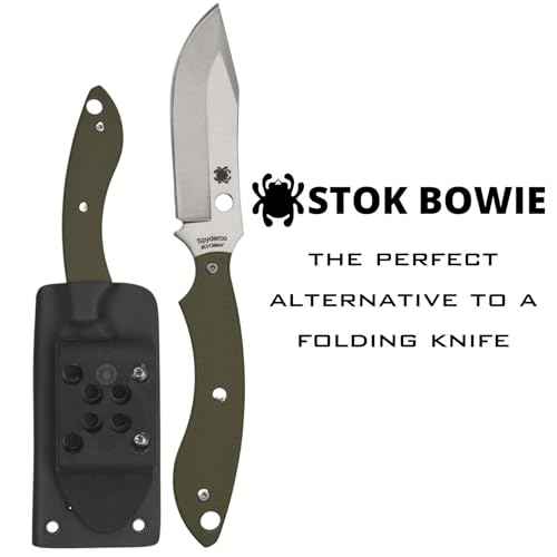 Spyderco FB49GPOD Stok OD G-10 Bowie Reveal 12