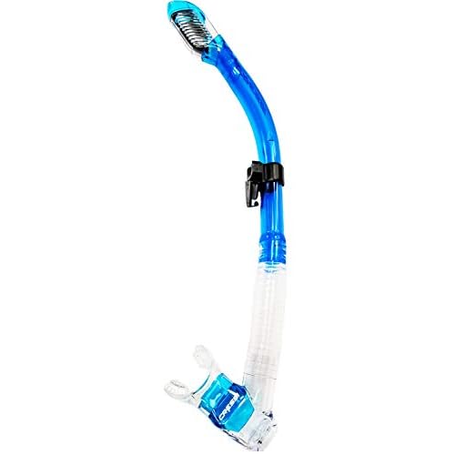 Cressi Panoramic Wide View Mask & Dry Snorkel Kit for Snorkeling, Scuba Diving - Pano 3 & Supernova Dry: Designed in Italy