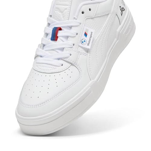 PUMA Men's BMW Motorsport CA Pro Shoes, White-Silver Mist, 11