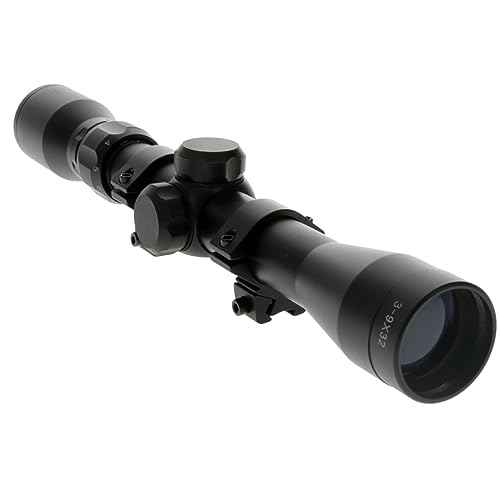 TRUGLO TRUSHOT Hunting Shooting Durable Waterproof Fogproof Shock Resistant 1" Aluminum Tube Duplex Reticle Riflescope | Scope Rings Included