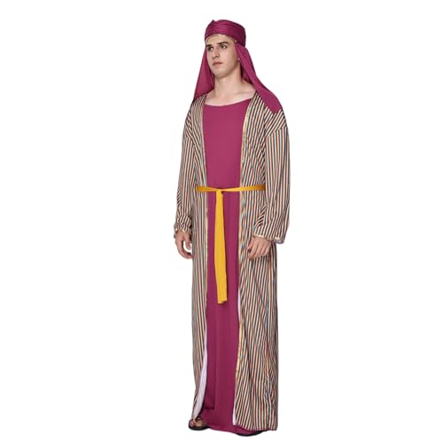 EraSpooky Adult 3 Wise Men Costume Mens Three Kings Outfits Biblical Nativity Costumes