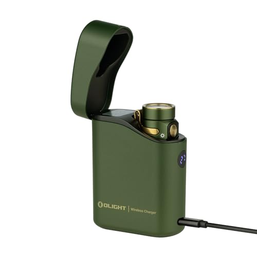 OLIGHT Baton4 Premium Edition EDC Flashlights 1300 Lumens with Type-C Charging Box, Powered by Rechargeable Battery, Small...
