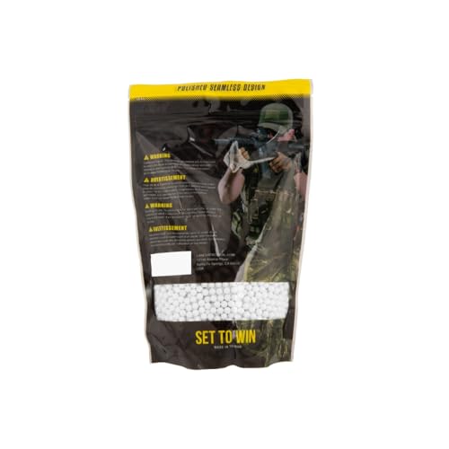 Lancer Tactical 0.20g-0.30g Streamline Competition Grade Tracer Airsoft BBS (Color: Green) X3