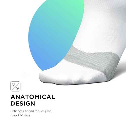 Feetures Elite Ultra Light Cushion Quarter - Sport Sock with Targeted Compression