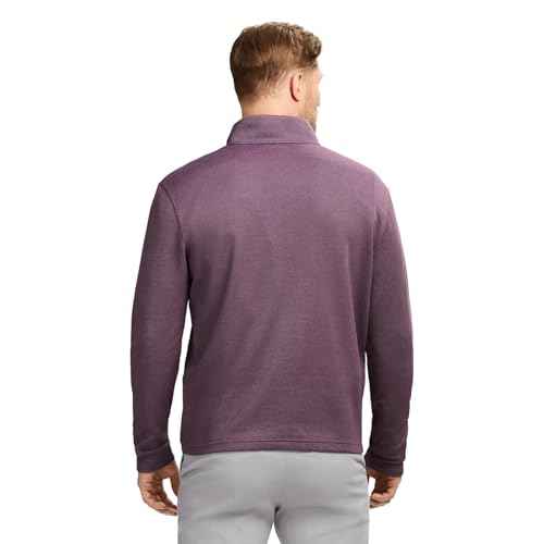 IZOD Mens Performance Comfort Quarter Zip Long Sleeve Shirt