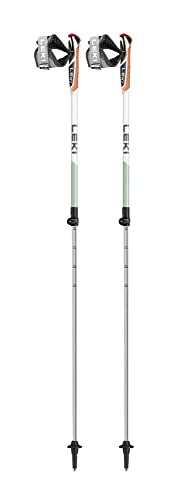 LEKI Spin Shark SL Aluminum Adjustable Lightweight Trekking Poles for Hiking & Nordic Walking
