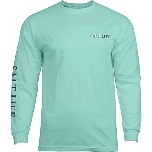 Salt Life Men's Lobster Tailin Long Sleeve Crew Neck Tee