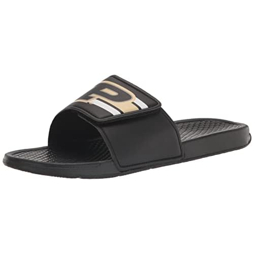 FOCO Louisville Cardinals NCAA Mens Stripe Legacy Sport Slide - L
