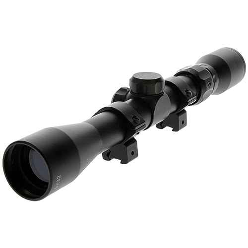 TRUGLO TRUSHOT Hunting Shooting Durable Waterproof Fogproof Shock Resistant 1" Aluminum Tube Duplex Reticle Riflescope | Scope Rings Included