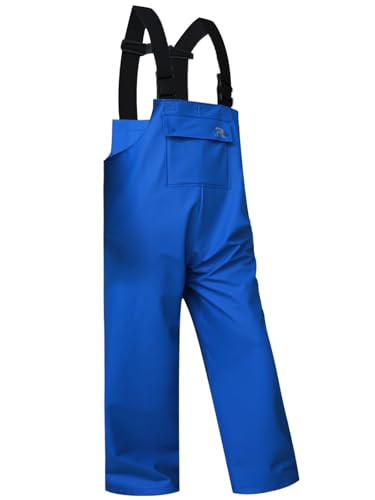 RainRider Rain Pants for Men Women Waterproof Rain Gear Bib Overalls Trousers for Fishing Hunting