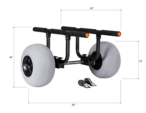 Wilderness Systems Heavy Duty Kayak Cart - for Kayaks and Canoes