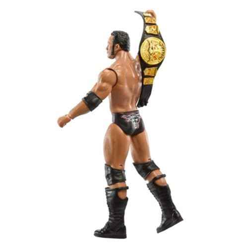 WWE Champions The Rock with Attitude Era Championship Belt 6" Basic Action Figure