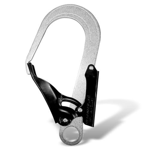 YERGOFE 25KN Climb Snap Clip Hooks - 1Pcs - Heavy Duty Snap Hook for Climbing