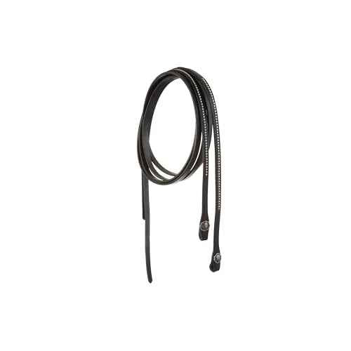 Weaver Leather Back in Split Reins, Black, Small