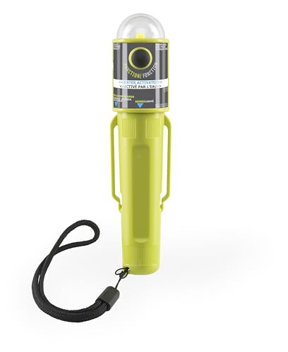 ACR C-Light H2O LED PFD Light, Water-Activated, USCG & SOLAS Approved, Lightweight, Compact, Emergency Safety for Life Jac...