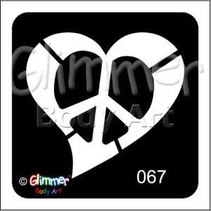 Glimmer Body Art Temporary Tattoo Party Kit – 75 Stencils, 2 Skin-Safe Glues, 2 Brushes – Perfect for Kids, Events, & Fest...