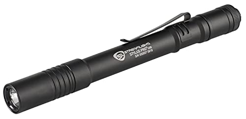 Streamlight 66134 Stylus Pro USB 350-Lumen Rechargeable White LED Pen Light for Inspectors, Law Enforcement, and Everyday ...