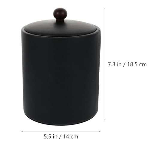 Cabilock Stainless Steel Ice Bucket with Tong Thickened Wine Cooler 7.3X5.5 Inches for Home Bar Parties and Outdoor Use