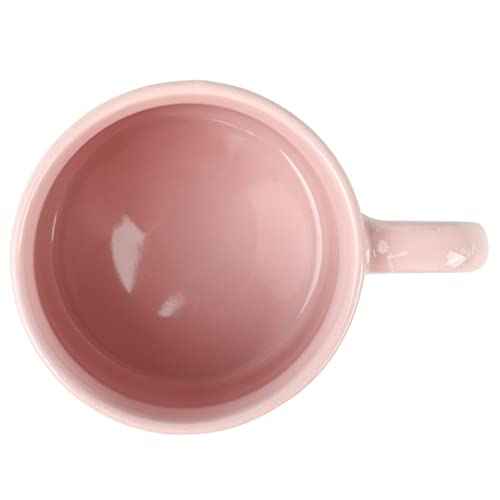 Gibson Home Morning Mist 15 OZ 4 Pack Belly Shaped Stoneware Mugs