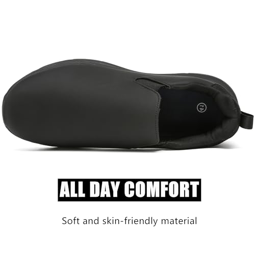 Non Slip Work Shoes for Men Women丨Waterproof & Oil Resistant Chef Food Service Shoe Zapatos de Trabajo para