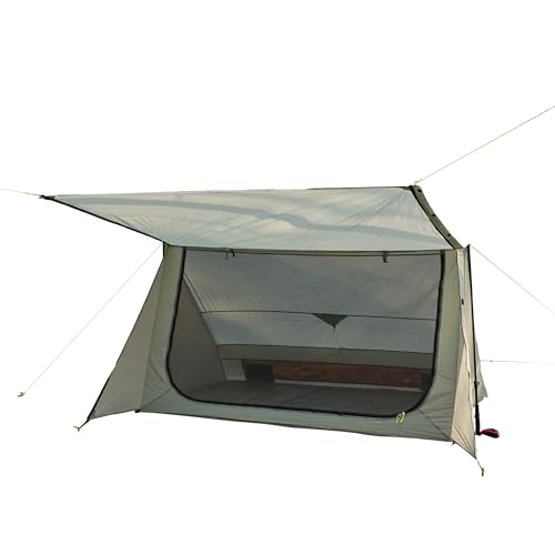 Nature Link Sirius Two Ultralight Backpacking Tent, 2 Person Trekking Pole, Waterproof, Compact, Single Wall, Bushcraft Sh...