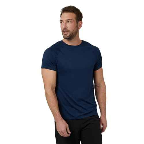 32 Degrees Cool Men¡¯s Active T-Shirt | Raglan Short Sleeve | Quick Dry | Anti-Odor