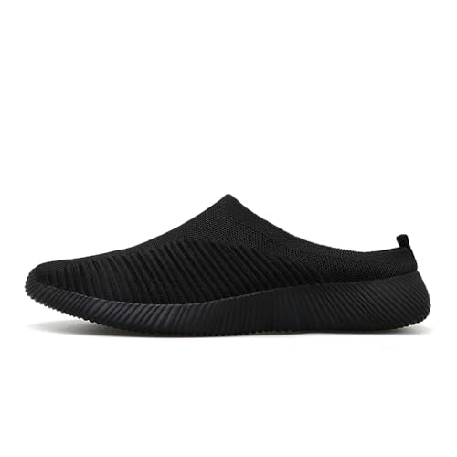 Unisex Mules for Men Women Casual Slippers House Shoes Comfort Slip-On Walking Indoor Outdoor Sneakers