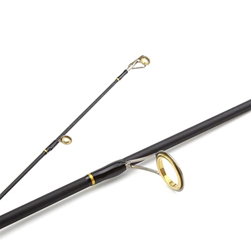 Fishing Rod Fishing Rod Portable - 2.1M Spinning Rod Fast Lure Rod Lure 10-25g Carbon Fiber Fishing Rod Wooden Handle Trou...