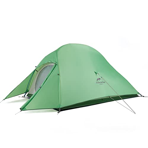 Naturehike Cloud-Up 2 Person Tent Lightweight Backpacking Tent with Footprint - Free Standing Ultralight Camping Hiking Ba...