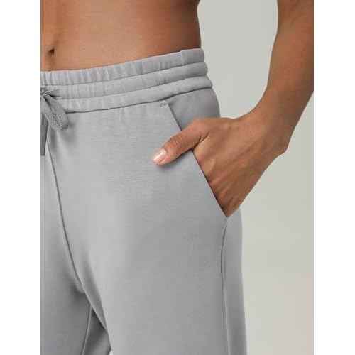 Colorfulkoala Women's High Waisted Soft Drawstring Velvra Modal Sweatpants Wide Leg Casual Lounge Pants with Pockets