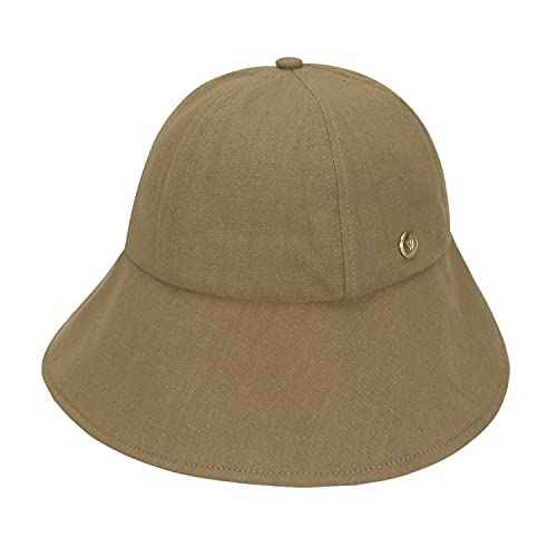 WHITE SANDS MOJA Linen Victorian Bonnet Hat Sun Cap, Foldable Summer Visor | New Katy