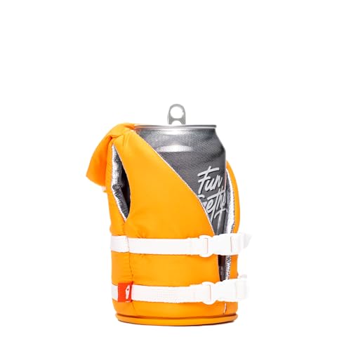 Puffin - The Buoy Life Jacket Bundle Keylime Pie & Apricot - Insulated 12 oz Can Cooler I Beer Bottle & Soda Can Insulato...