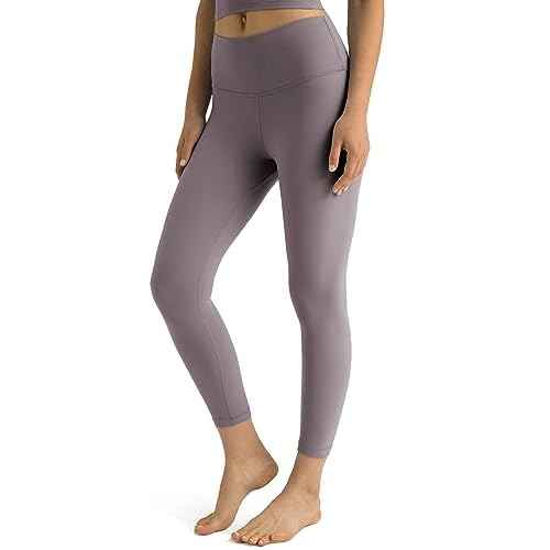 Colorfulkoala Women's Dreamlux High Waisted Workout Leggings Buttery Soft 21" Inseam Yoga Pants