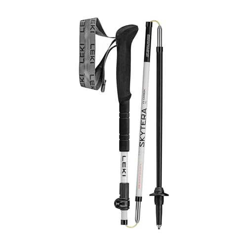 LEKI Skytera FX Carbon SL Collapsible Adjustable Lightweight Walking Poles for Thru-Hiking, Fast-Packing, & Mountaineering
