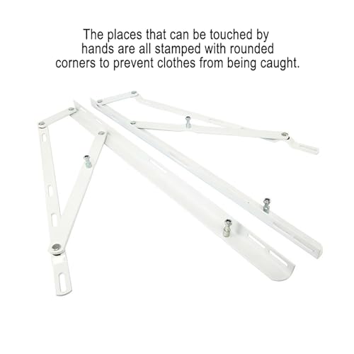 Heavy Duty Bed Lift Mechanism, Lift Up Bed Frame Support Bed Storage Lift Kit, Lift Up Storage Bed Frame Hinge Set, Storage Bed Lift Mechanism Kit Gas Spring Strut, On