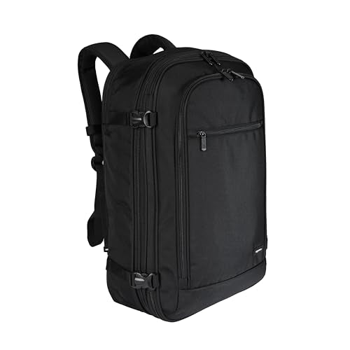 Amazon Basics Travel Backpack, Carry On Backpack, With Laptop Compartment, 40L Capacity, Expandable for 10% Extra Space, B...
