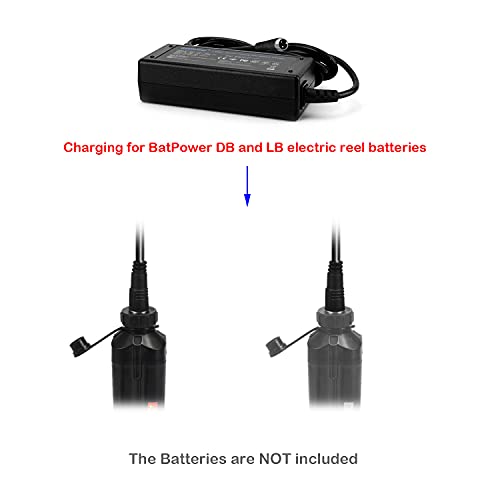 BatPower 65W Prof Electric Fishing Reel Battery Charger Power Supply Compatible for Daiwa BM2300 LB3100 BM2600 BM2900 BM32...