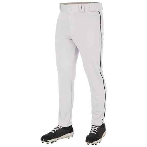 CHAMPRO Unisex-Adult Triple Crown 2.0 Tapered Bottom Baseball Pants with Braid
